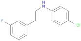 4-Chloro-N-(3-fluorophenethyl)aniline