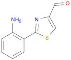 2-(2-Aminophenyl)thiazole-4-carbaldehyde