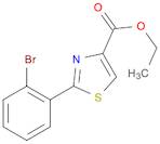 4-Thiazolecarboxylicacid,2-(2-bromophenyl)-,ethylester(9CI)