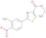 Ethyl 2-(3-methyl-4-nitrophenyl)thiazole-4-carboxylate