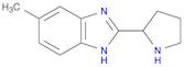 6-Methyl-2-(pyrrolidin-2-yl)-1H-benzo[d]imidazole