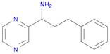 3-Phenyl-1-(pyrazin-2-yl)propan-1-amine