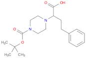 2-(4-(tert-Butoxycarbonyl)piperazin-1-yl)-4-phenylbutanoic acid