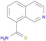 Isoquinoline-8-carbothioamide