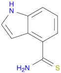 1H-Indole-4-carbothioamide