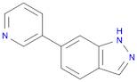 1H-Indazole,6-(3-pyridinyl)-