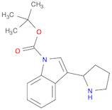 tert-Butyl 3-(pyrrolidin-2-yl)-1H-indole-1-carboxylate