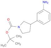 tert-Butyl 3-(3-aminophenyl)pyrrolidine-1-carboxylate