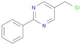 5-(CHLOROMETHYL)-2-PHENYLPYRIMIDINE