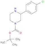 tert-Butyl 3-(4-chlorophenyl)piperazine-1-carboxylate