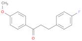 3-(4-FLUOROPHENYL)-4'-METHOXYPROPIOPHENONE