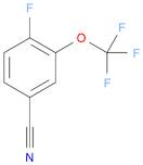 4-Fluoro-3-(trifluoromethoxy)benzonitrile