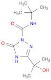 N-(tert-Butyl)-3-(2-hydroxypropan-2-yl)-5-oxo-4,5-dihydro-1H-1,2,4-triazole-1-carboxamide