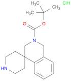 SPIRO[ISOQUINOLINE-4(4H),4'-PIPERIDINE]-2(3H)-CARBOXYLIC ACID 1,1-DIMETHYLETHYL ESTER MONOHYDROCHL…