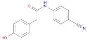 N-(4-Cyanophenyl)-2-(4-hydroxyphenyl)acetamide