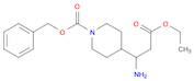 3-Amino-3-(4'-Cbz)piperidine-propionic acid ethyl ester