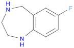 7-Fluoro-2,3,4,5-tetrahydro-1H-benzo[e][1,4]diazepine