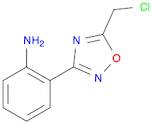 2-(5-(Chloromethyl)-1,2,4-oxadiazol-3-yl)aniline