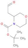 tert-Butyl 3-(2-oxoethyl)morpholine-4-carboxylate