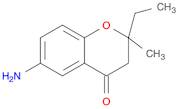 6-Amino-2-ethyl-2-methylchroman-4-one