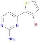 4-(3-BROMO-2-THIENYL)-2-PYRIMIDINAMINE