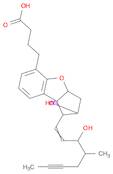 Sodium 4-(2-hydroxy-1-(3-hydroxy-4-methyloct-1-en-6-yn-1-yl)-2,3,3a,8b-tetrahydro-1H-cyclopenta[b]…
