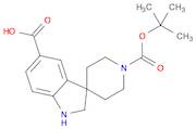 1'-(tert-Butoxycarbonyl)spiro[indoline-3,4'-piperidine]-5-carboxylic acid