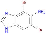 5,7-Dibromo-1H-benzo[d]imidazol-6-amine