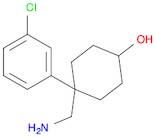 4-(Aminomethyl)-4-(3-chlorophenyl)cyclohexanol