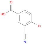 4-Bromo-3-cyanobenzoic acid