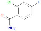 2-Chloro-4-fluorobenzamide