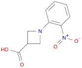 1-(2-Nitrophenyl)azetidine-3-carboxylic acid