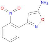 3-(2-Nitrophenyl)isoxazol-5-amine