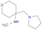 2H-Pyran-4-amine,tetrahydro-N-methyl-4-(1-pyrrolidinylmethyl)-