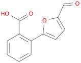 Benzoic acid, 2-(5-formyl-2-furanyl)-