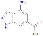 4-Amino-1H-indazole-6-carboxylic acid