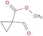 Cyclopropanecarboxylic acid, 1-formyl-, methyl ester
