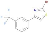 2-Bromo-4-(3-(trifluoromethyl)phenyl)thiazole