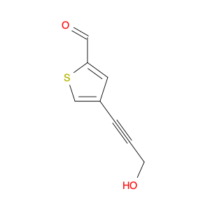 4-(3-HYDROXYPROP-1-YN-1-YL)THIOPHENE-2-CARBALDEHYDE