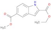 2-Ethyl 5-methyl 1H-indole-2,5-dicarboxylate