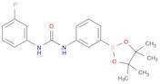 1-(3-Fluorophenyl)-3-(3-(4,4,5,5-tetramethyl-1,3,2-dioxaborolan-2-yl)phenyl)urea