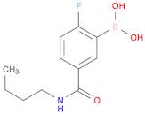 (5-(Butylcarbamoyl)-2-fluorophenyl)boronic acid