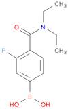 4-(DIETHYLCARBAMOYL)-3-FLUOROBENZENEBORONIC ACID