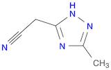 (5-METHYL-4H-1,2,4-TRIAZOL-3-YL)ACETONITRILE