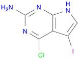4-Chloro-5-iodo-7H-pyrrolo[2,3-d]pyrimidin-2-amine