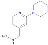 4-Pyridinemethanamine,N-methyl-2-(1-piperidinyl)-