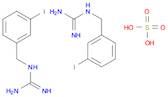 Guanidine, [(3-iodophenyl)methyl]-, sulfate (2:1)