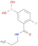 4-FLUORO-3-(N-PROPYLCARBAMOYL)BENZENEBORONIC ACID