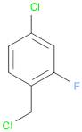4-Chloro-1-(chloromethyl)-2-fluorobenzene