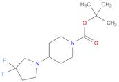 tert-Butyl 4-(3,3-difluoropyrrolidin-1-yl)piperidine-1-carboxylate